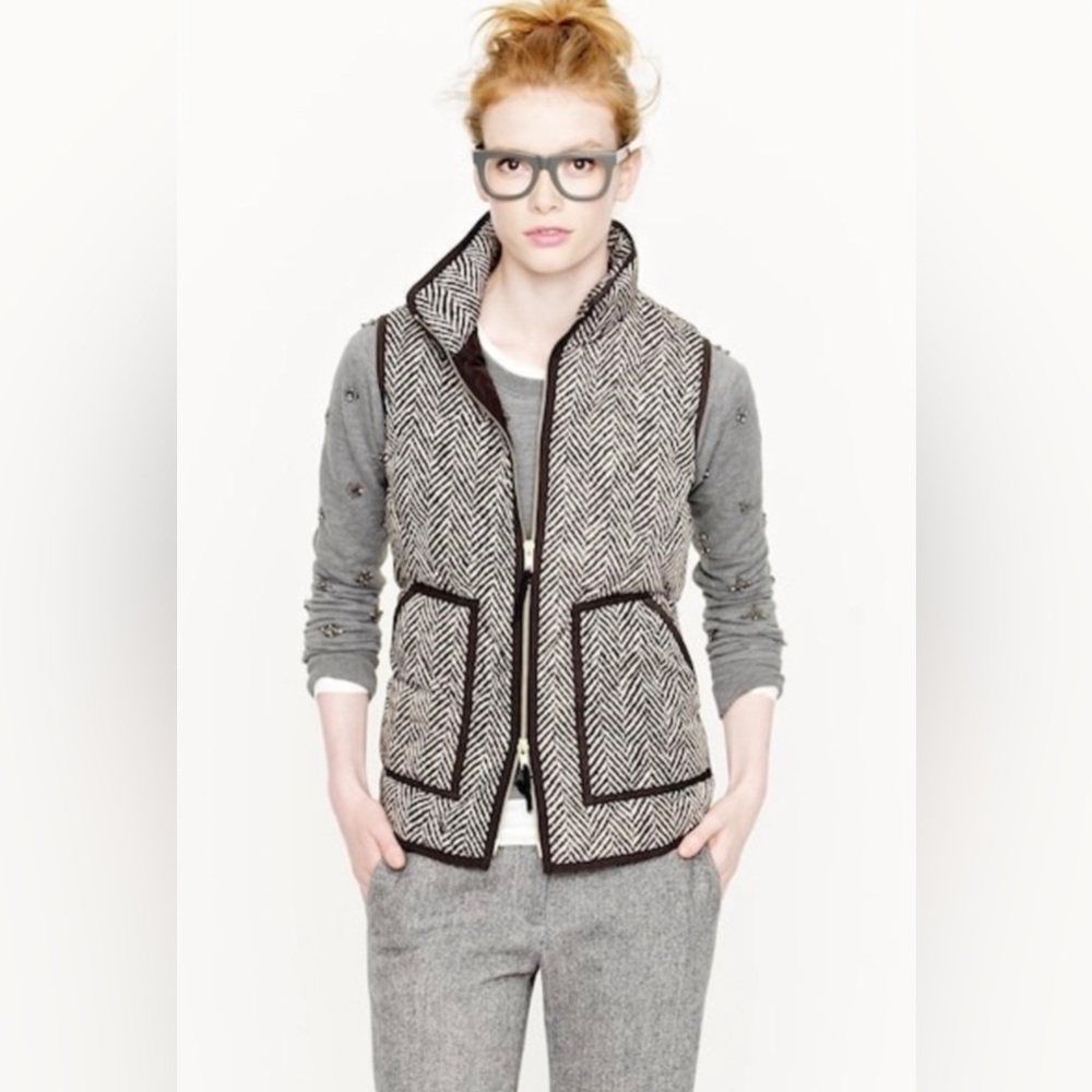 J.Crew Factory Women’s Herringbone Vest